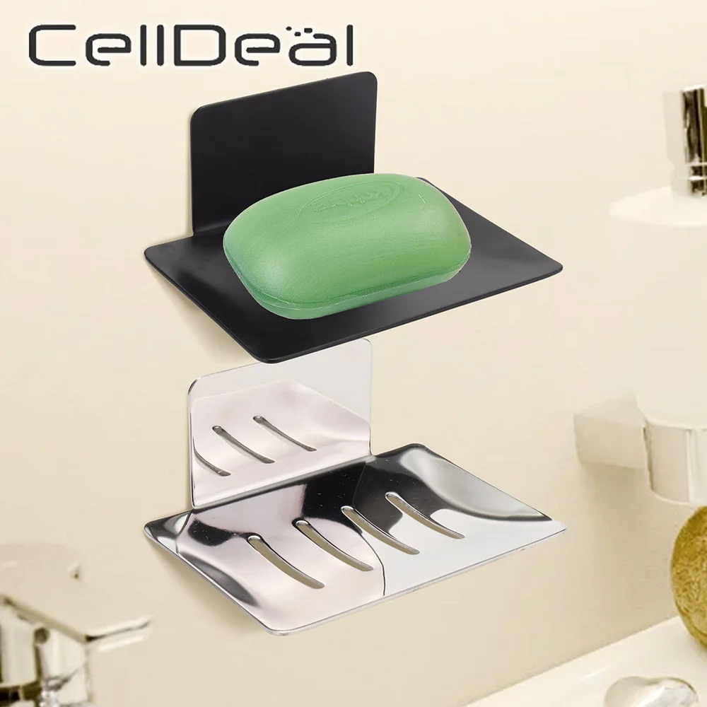 

Держатель для мыла без сверления, контейнер для мыла в ванную комнату, настенный держатель для мыла, коробка для хранения туалетного белья и...