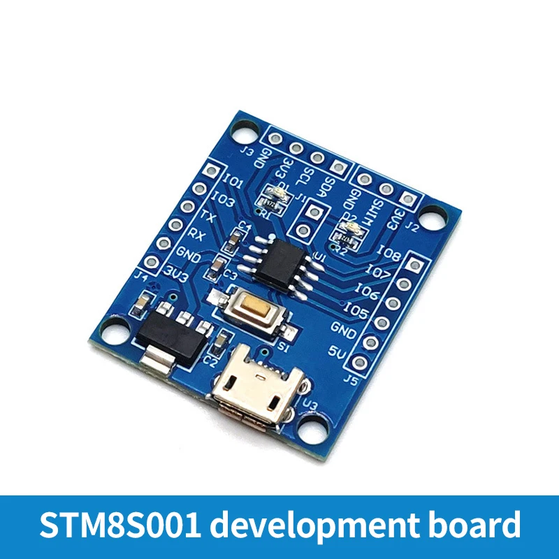 Макетная плата STM8S001J3 небольшая системная однокристальный микрокомпьютер