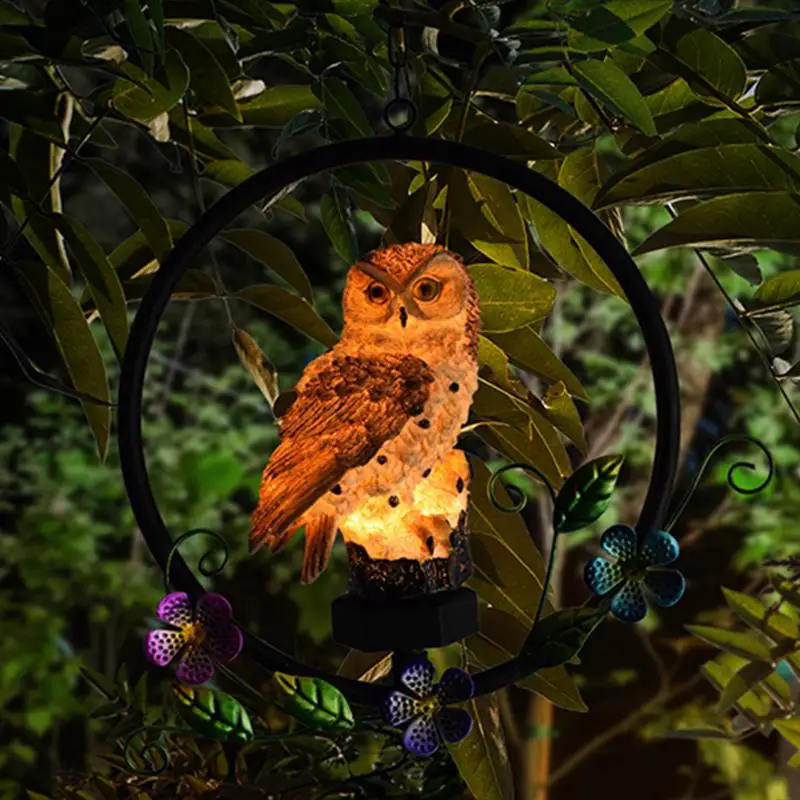 

Owl Solar Light With Solar LED Outdoors Solar Light Solar Lamp Solar Garden Light Decoration Waterproof Party Lawn Solar Light