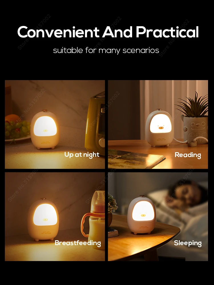 Светодиодный ночсветильник Youpin с сенсорным управлением в виде животного