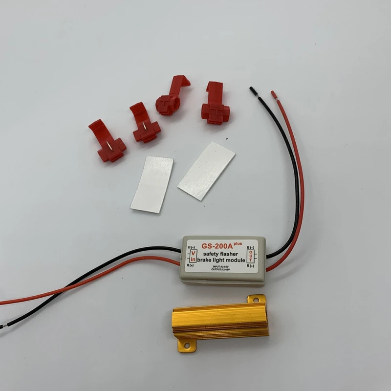 

1pcs Car GS-100A LED Rear Brake Stop Light Lamp Strobe Flash Module Controller