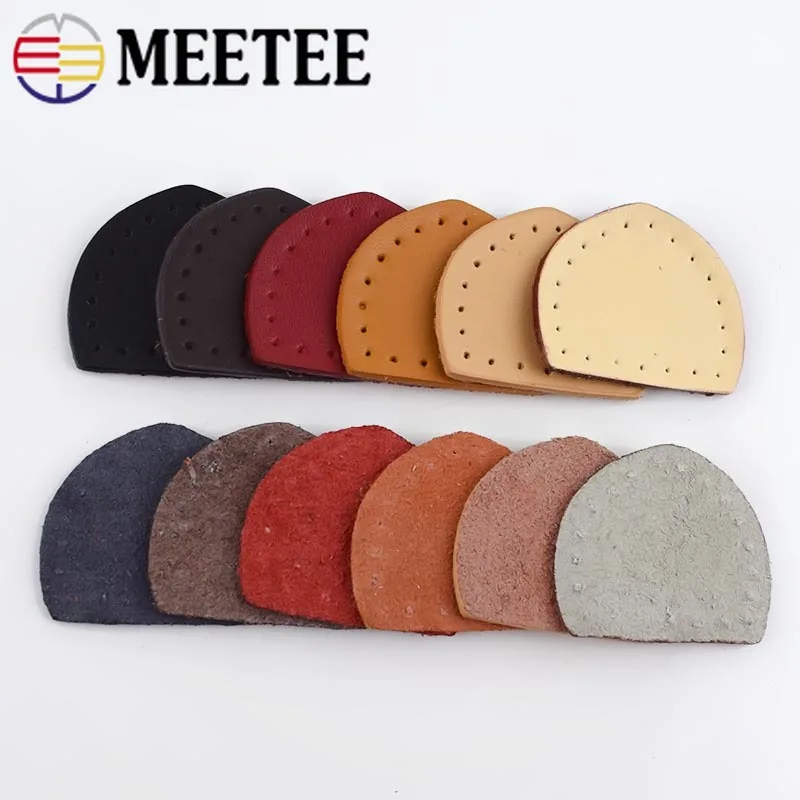 Meetee 10 пар 3 8*3 см кожаные аксессуары для багажа кожаная молния съемник хвост DIY