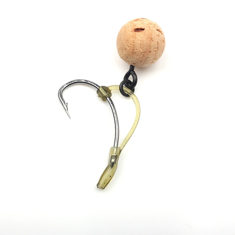 Rompin 10 шт./пакет карп аксессуары для приманки рыболовный крючок D Rig выравниватель