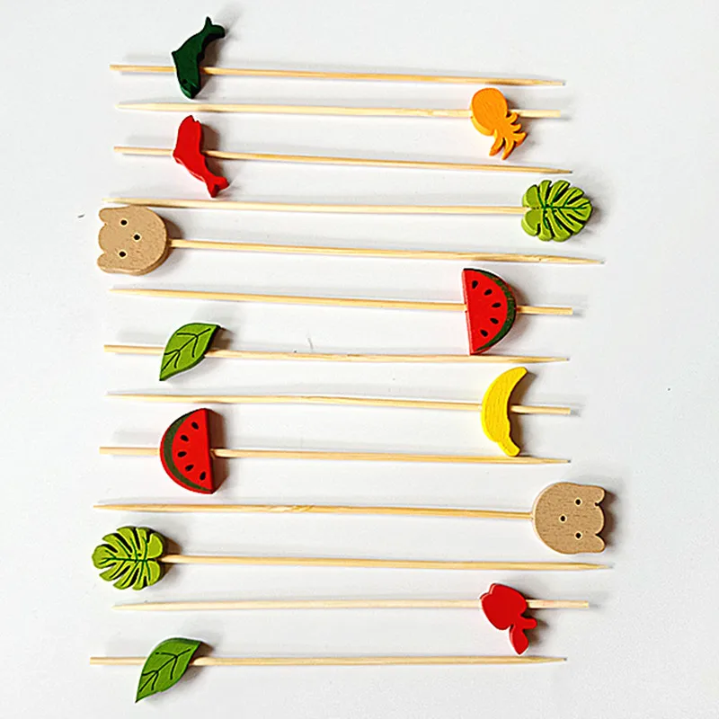 Одноразовые Бамбуковые Зубочистки ручной работы 100 шт. | Дом и сад