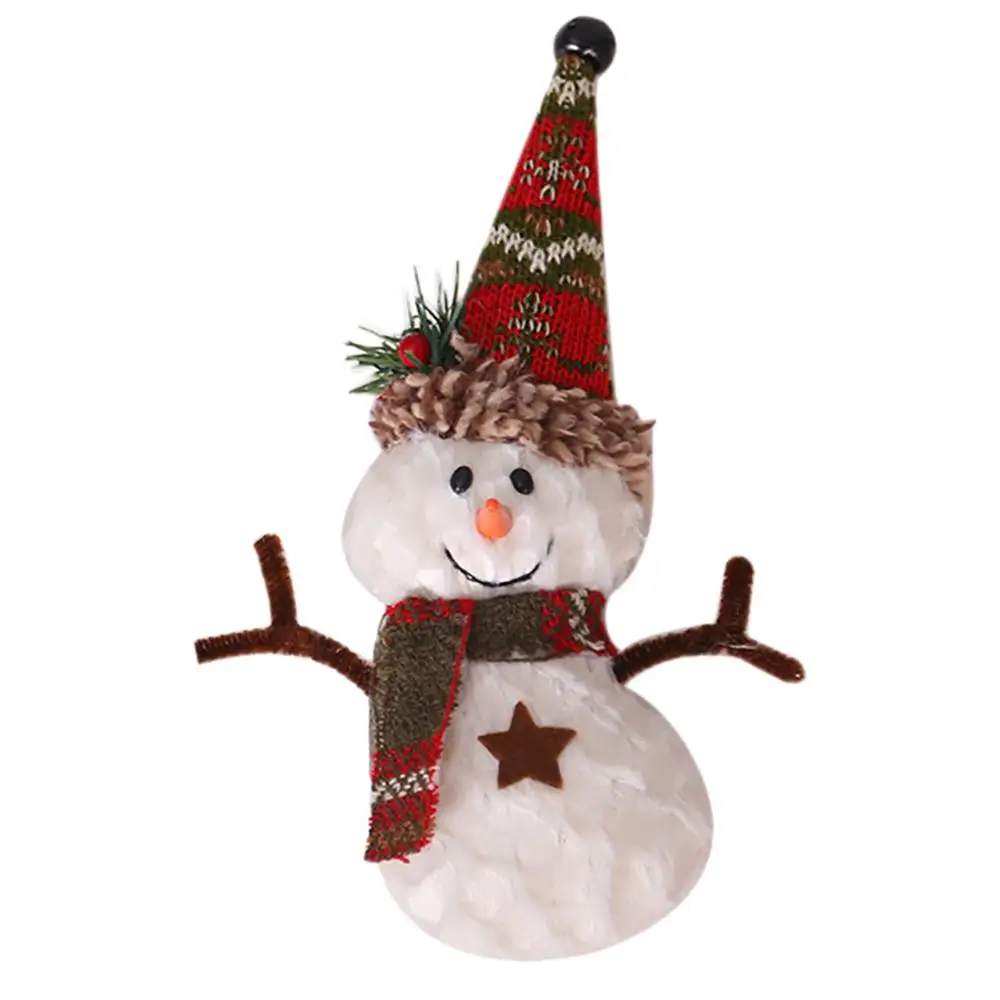 Рождественское украшение-кукла украшения лось подарок окно стол простой новый