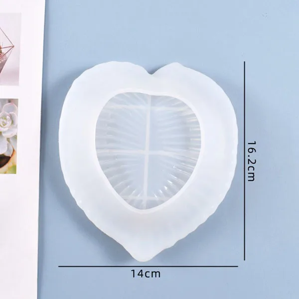 

8Pcs Leaf Disc Fruit Snack Storage Silicone Diy Crystal Glue Mold
