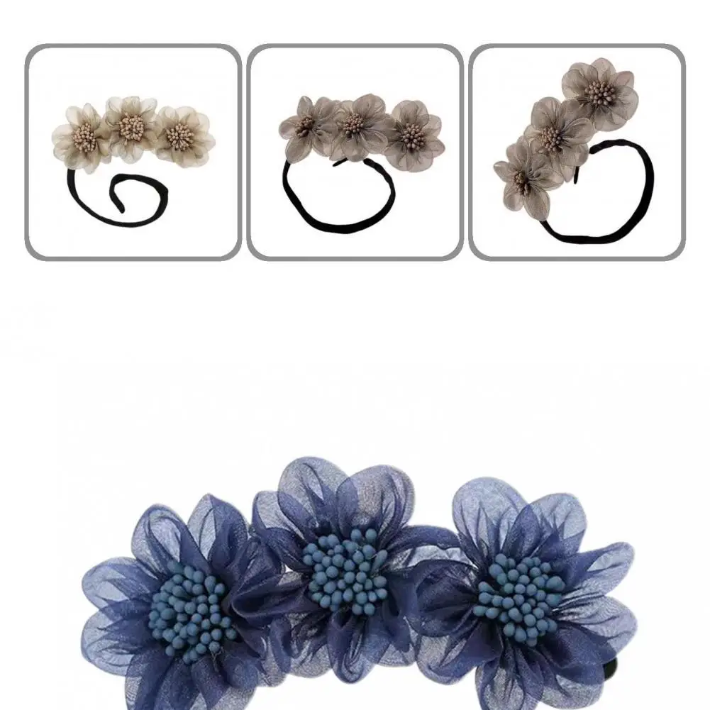 

Износостойкая модная эластичная шпилька для волос с тремя цветами