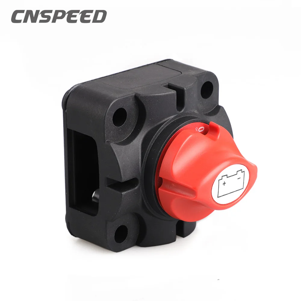 

12V/24V Universal Waterproof Cover Switch for Car Truck Boat Auto Battery Isolator Master Cutoff Cut Off Power Kill Switch