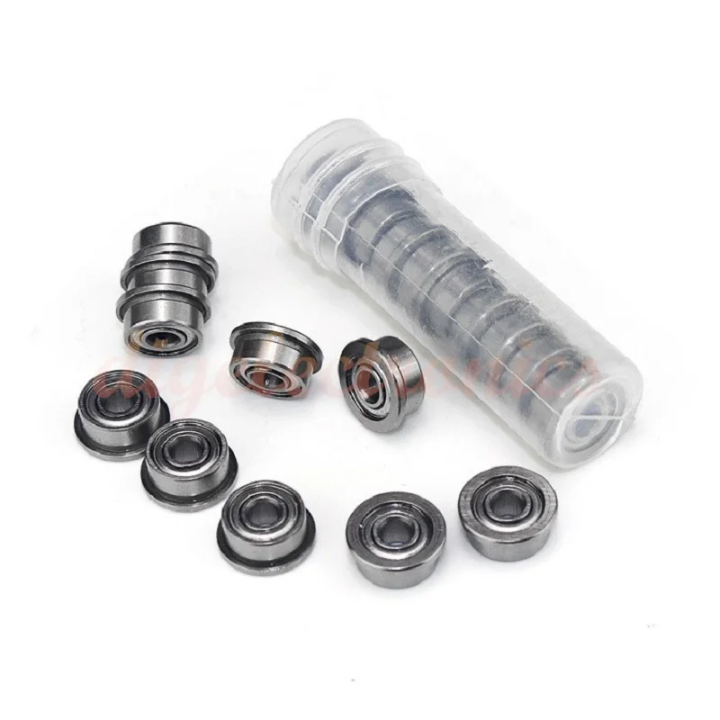 High quality 10pcs/Lot F693ZZ Flange Bearings Robotic Arm Special Bearing Mini Machinery Chassis for Making Bionic Robot | Игрушки и