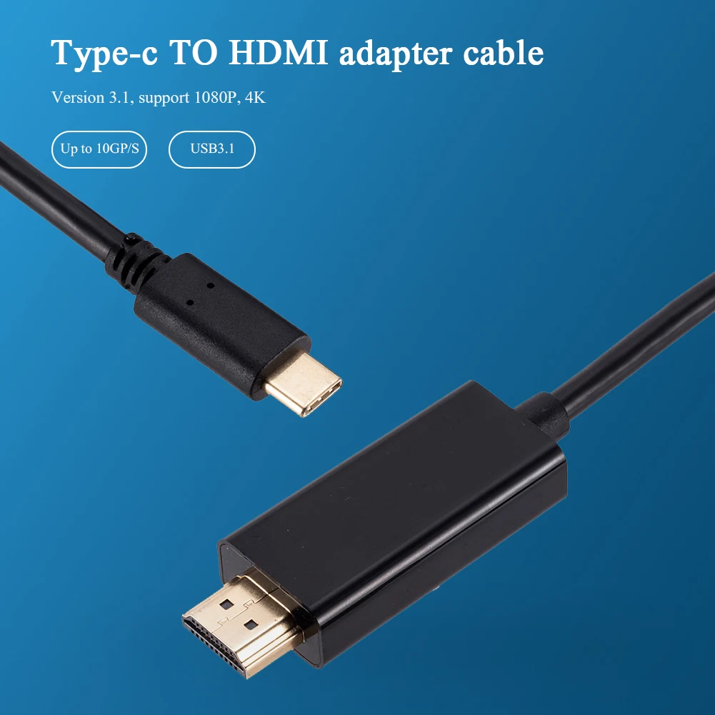 USB C цифровой AV Multi Порты и разъёмы адаптер для HD 1 8 m 4K 1080P видео конвертер линии