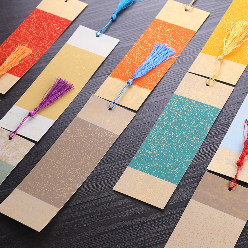 Винтажная закладка утолщенная бумага Xuan закладки для книг каллиграфии создание