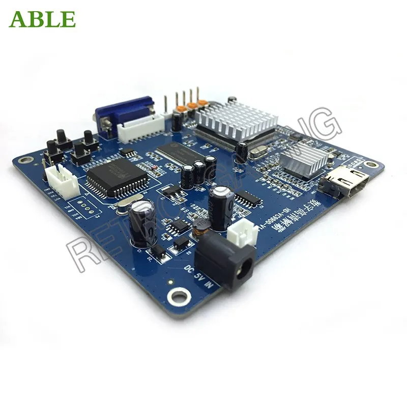 Новое поступление CGA к HDMI Конвертор RGBS / EGA конверсионная плата PCB для HD монитора