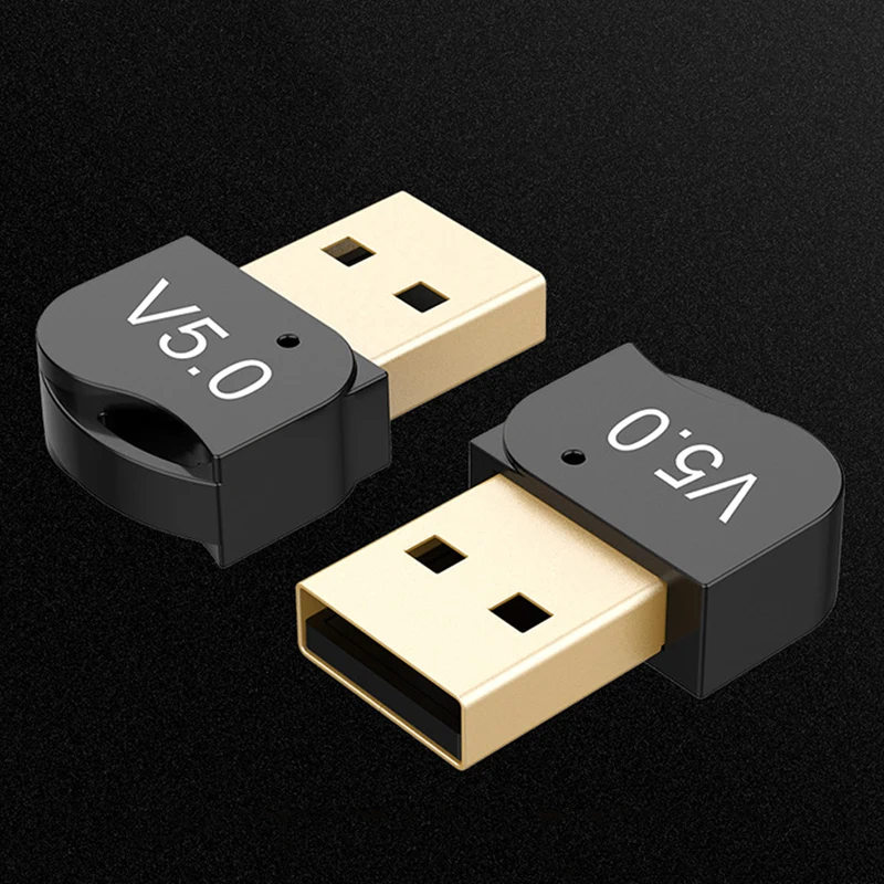 Bluetooth ресивер USB для V5.0 адаптер ноутбука ПК компьютерный гарнитура телефона