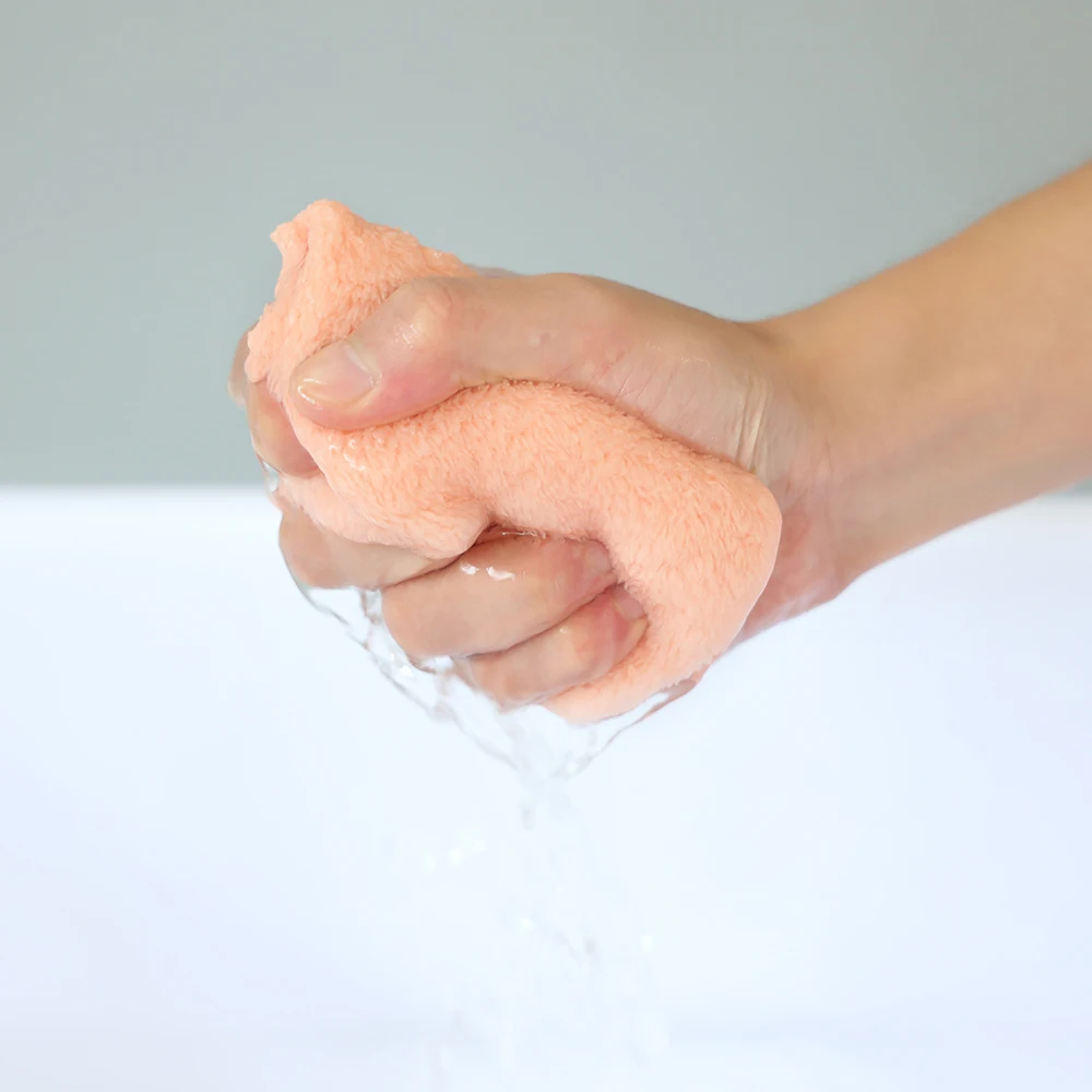 

4/8 Pack Kitchen Cloth Dish Towels Dishcloths Absorbent Coral Velvet Dishtowel Nonstick Oil Washable Fast Dry Home Cleaning Q40
