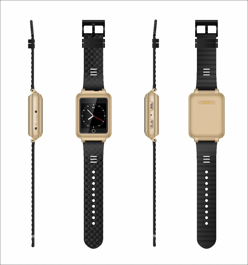Gps часы трекер для Elederly Kids RF-V38 gps LBS WiFi Отслеживание Водонепроницаемый голосовой монитор S0S Кнопка двусторонний разговор на Google карта