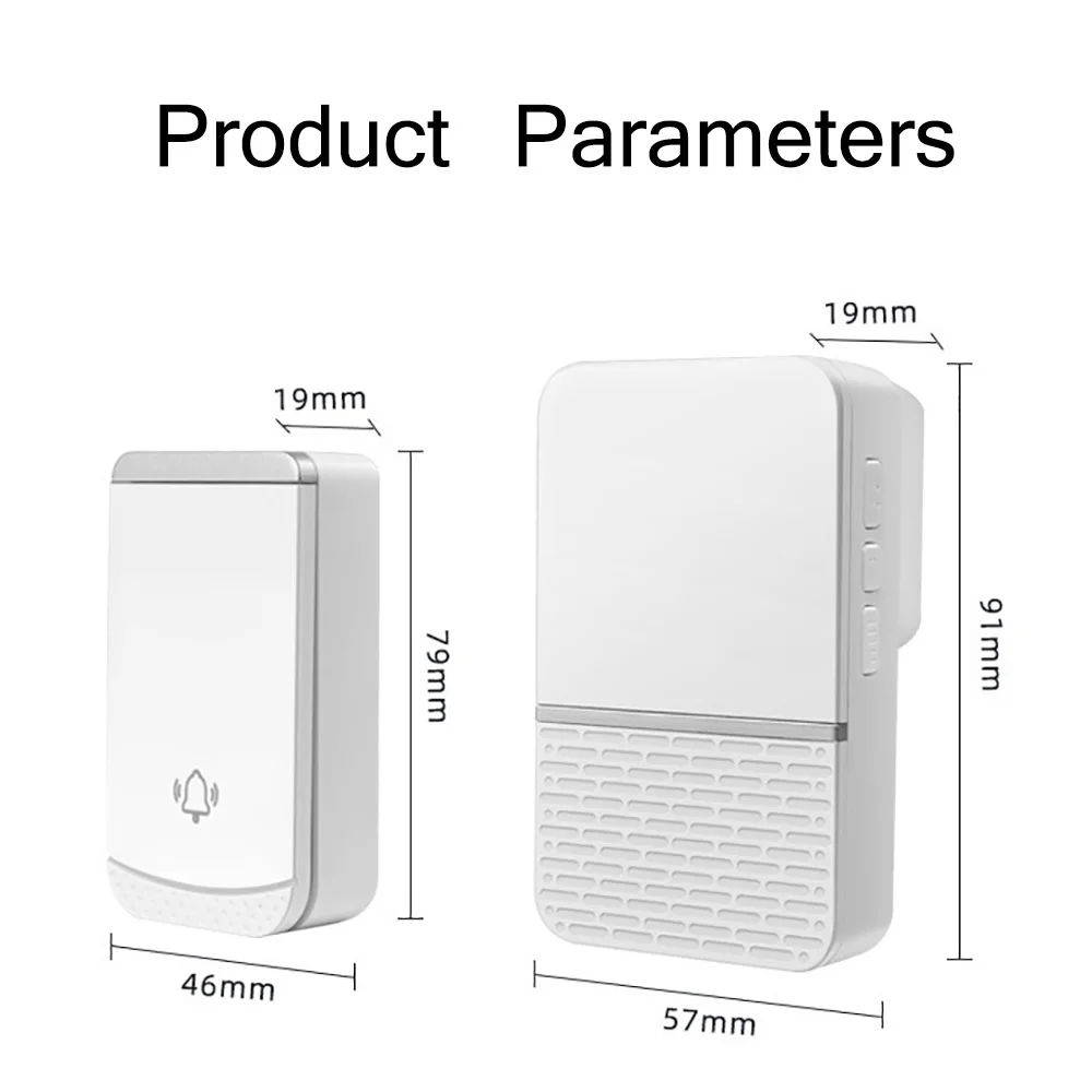 

Home Wireless Smart Doorbell Elderly Pager Music Dingdong Office Villa Digital Remote Control