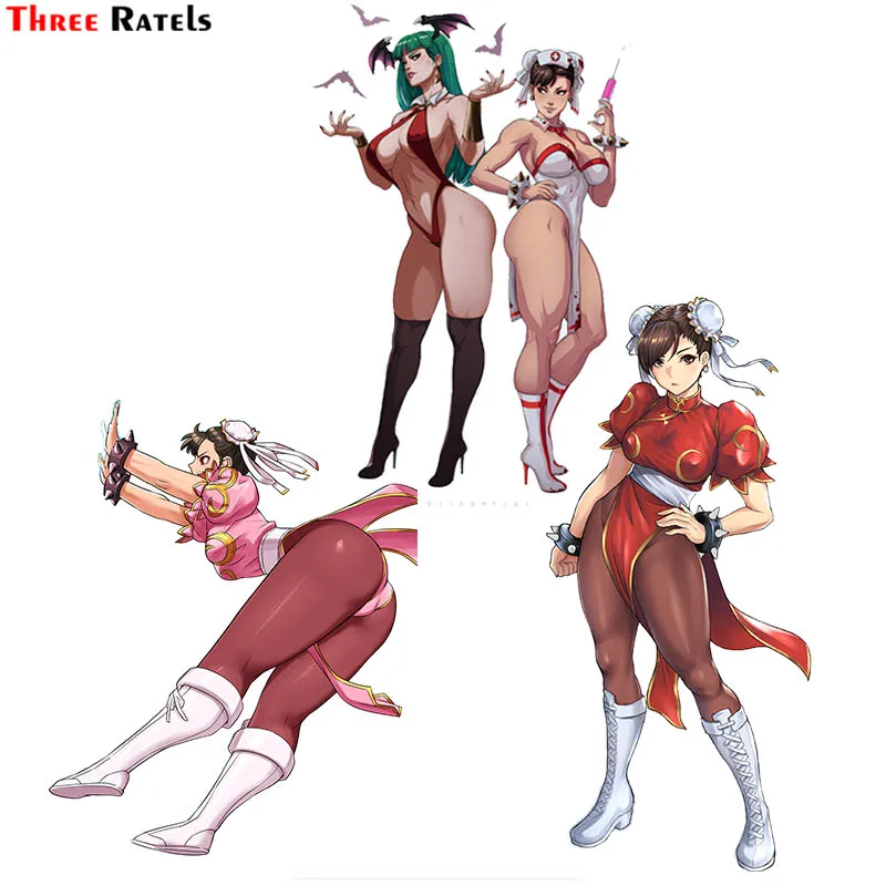 

Три Ratels F345 Sexy Chun Li And Morrigan Dwcal для детской велосипедной багажной гитары