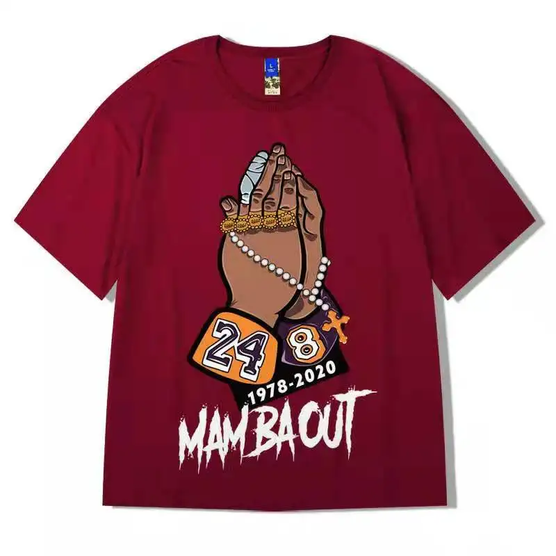 

Men's hip-hop trendy loose T-shirt