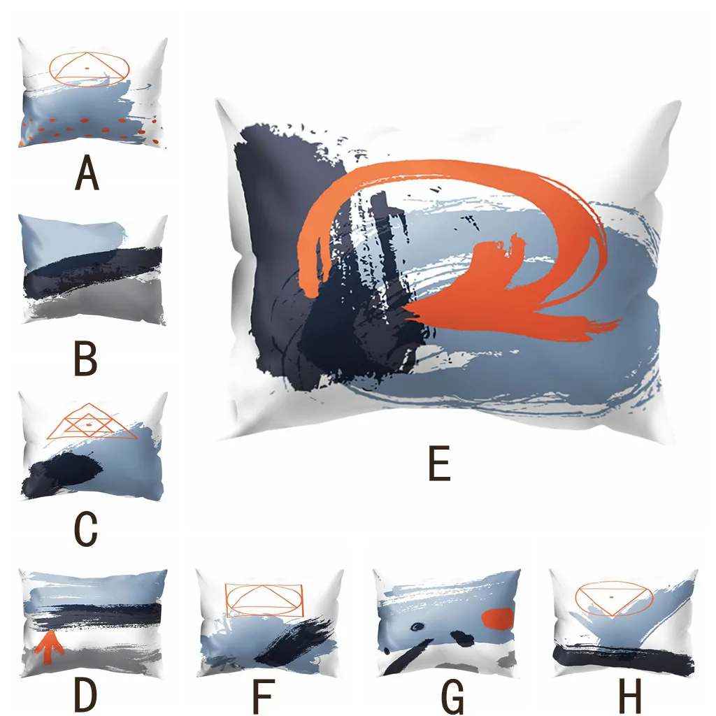 2020 Наволочка с принтом чехол для дивана автомобиля домашнего декора 30X50 см pozewki Na