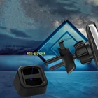 Универсальное беспроводное автомобильное зарядное устройство, подставка с креплением на приборную панель, подставка с крепким держателем для iPhone 12 Pro Max Xiaomi