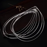 baifuming s925 sterling silver snake bone soft collar ring simple womens all match fashion short necklace