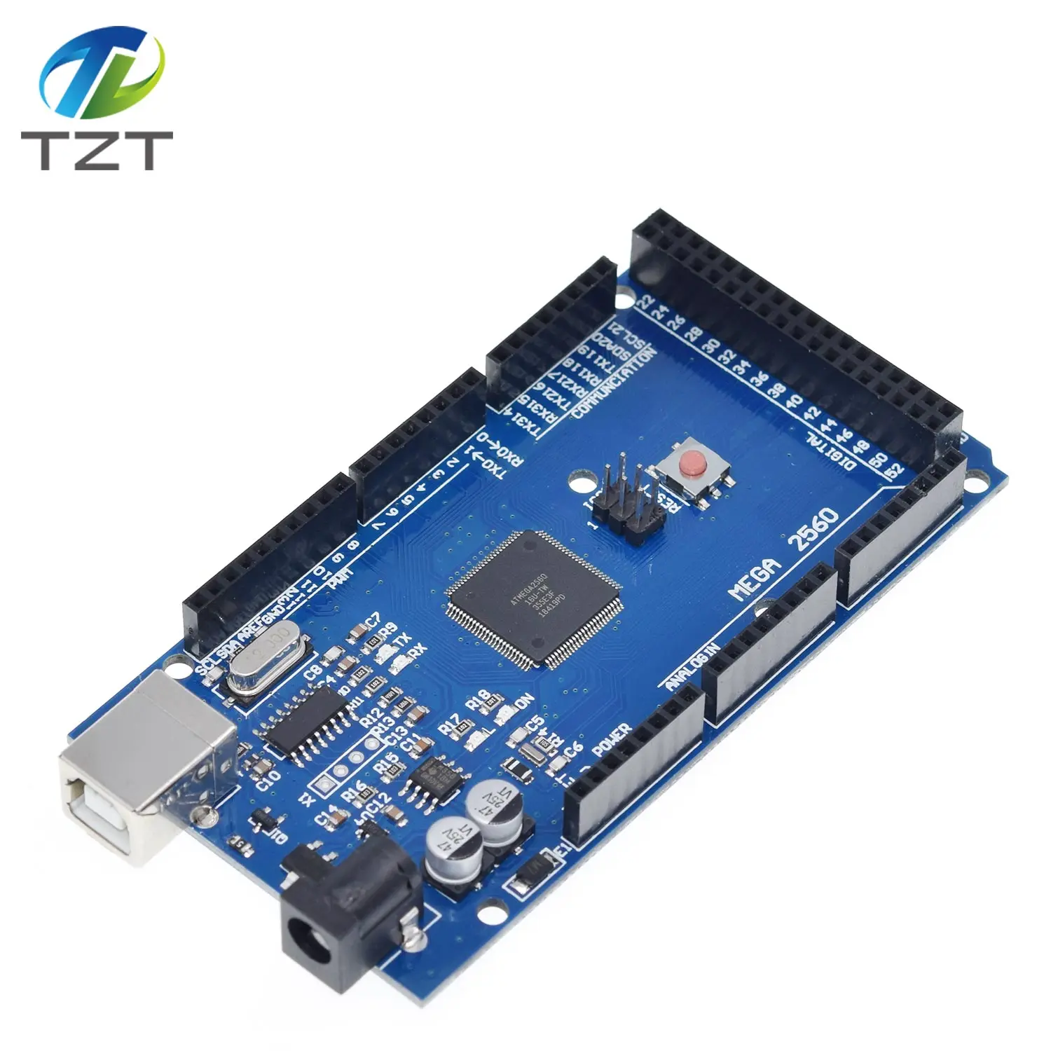 Mega2560 R3 ATmega2560 16AU (1 шт. + 1 USB кабель) REV3 для Arduino совместимый без логотипа|mega2560 r3|usb