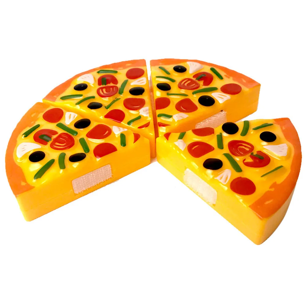 6 шт./компл. детский дом имитация кухни пиццы вид ужин еда игрушка детская игра в