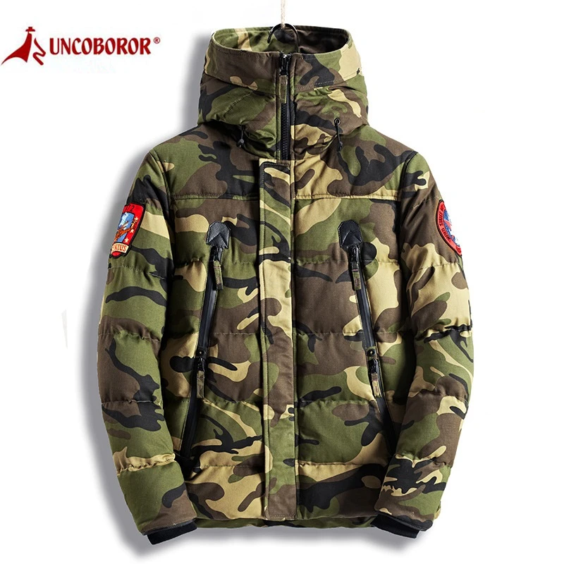 Зимняя мужская парка Теплая камуфляжная куртка пальто армейская Военная утепленная куртка с капюшоном куртка ветровка Chaquetas Hombre