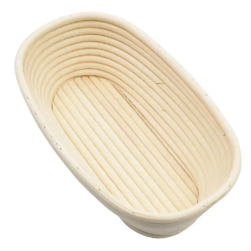 

6Pcs Banneton Proofing Bread Basket With Removable Liner and Scraper for Baker 35ED