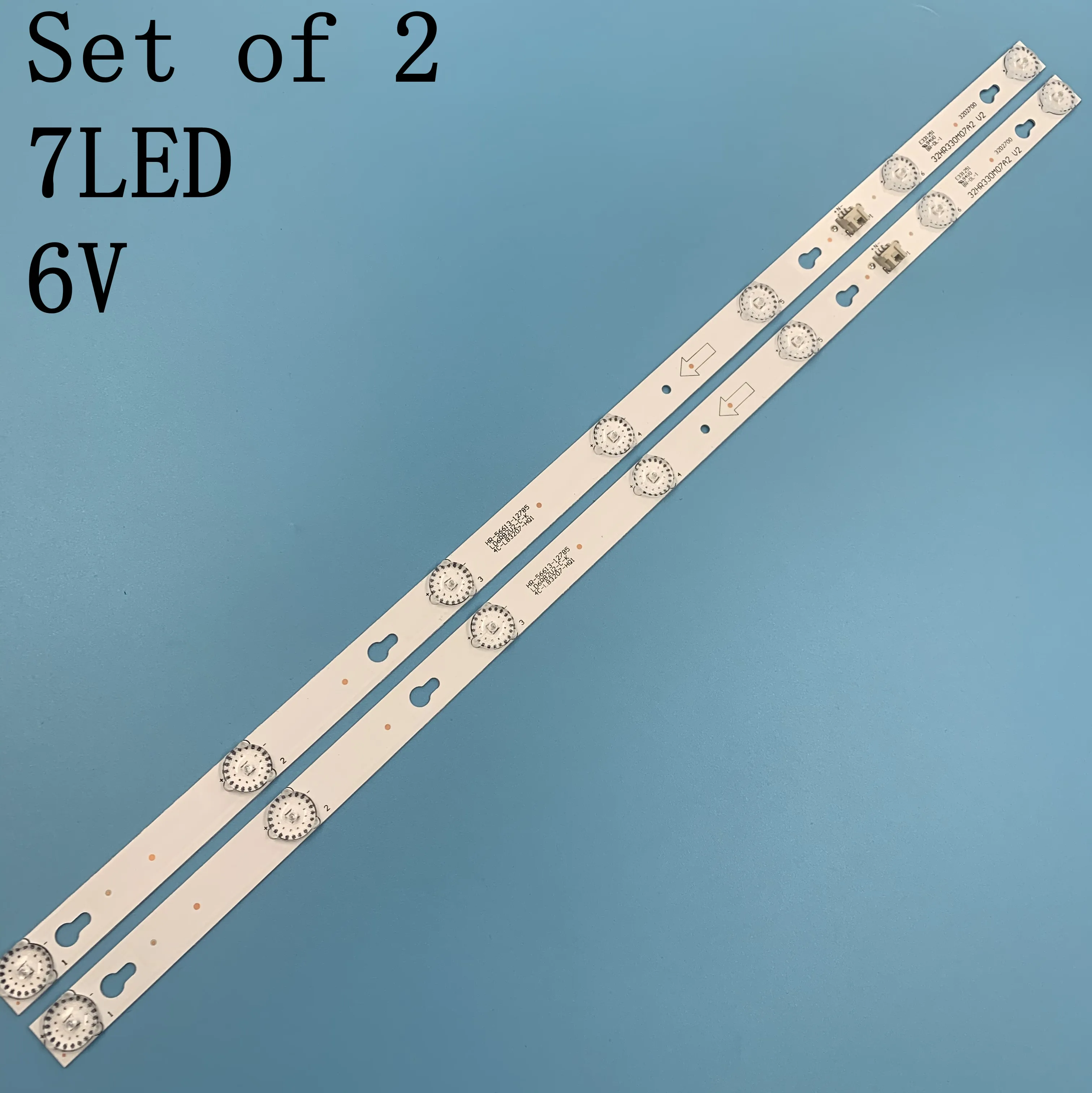 

2pcs LED Backlight Lamp strip For TCL L32F3303B 32HR330M07A2 TCL L32F3303B L32F1680B for merlot 32M19 32M18