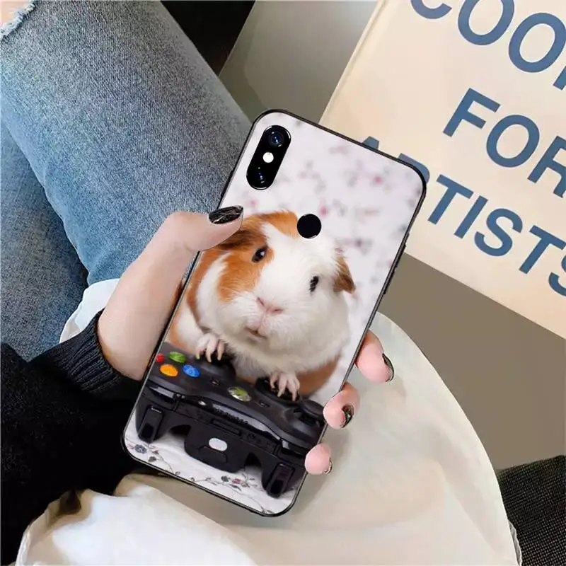 

Guinea pig Slim cute little animal Phone Case For Xiaomi Redmi note 7 8 9 t max3 s 10 pro lite coque funda shell cover
