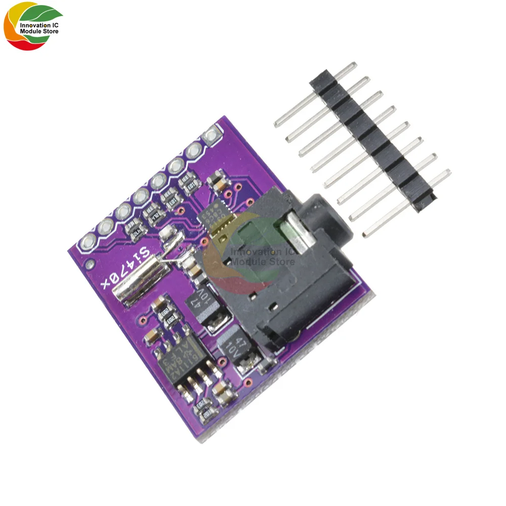 Ziqqucu Si4703 RDS FM-радио тюнер оценка коммутационная плата для Arduino AVR PIC ARM радио