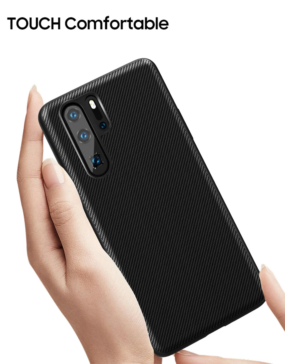 Для HUAWEI P30 Pro чехол Оригинальное углеродное волокно текстура из искусственной кожи полная Защита задняя крышка для HUAWEI P20 P30 Lite чехол для телефона