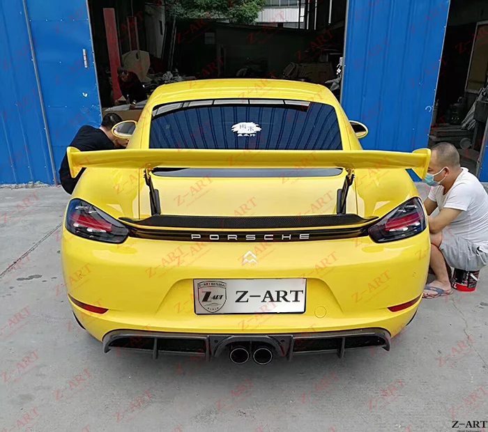 Z ART GT тюнинг пакет для Porsche 718 Boxter Cayman из циркониевого 2016 2019 модифицированной