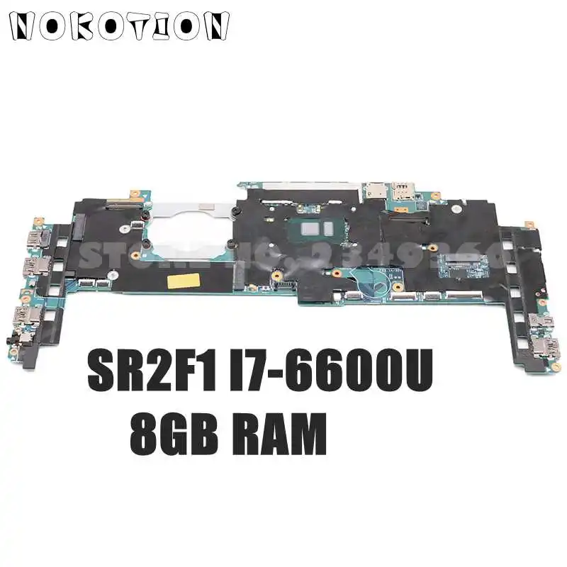 

NOKOTION для Lenovo Thinkpad X1 углерода 4th Gen материнская плата 8G RAM SR2F1 I7-6600U 14282-2 м 448.04P16.002M 448.04P15.002M 01AX808