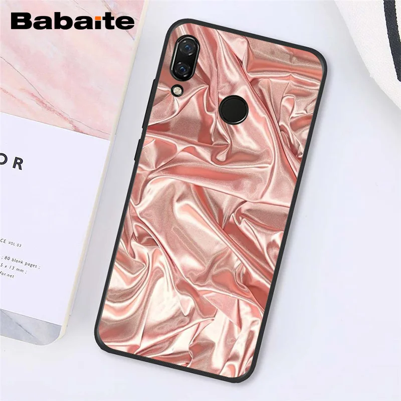 A6 Babaite Золотой Розовый Блестящий розовый Love Herat чехол для телефона для Xiaomi Redmi8 4X 6A S2 Go Redmi 5 5Plus Note4 5 7 Note8Pro - Цвет: A6