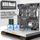 Комплект материнской платы JINGSHA X99 LGA 2011-3 с процессором E5 2620V3 и DDR4 2*32 Гб, поддержка ECC REG, ОЗУ 2133 МГц, серия E5V4