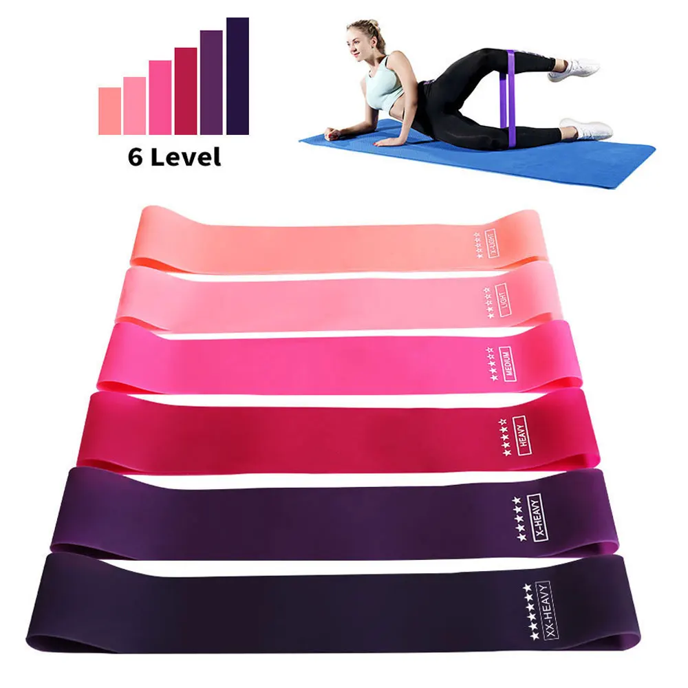

Yoga Fitness Elastic Resistance Bands Crossfit Exercise Bands Workout Pilates Rubber Expander Sport Strength Training Equipment