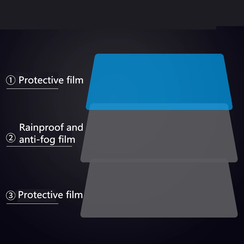 Пленка от дождя для заднего вида зеркальная защитная пленка Антибликовая