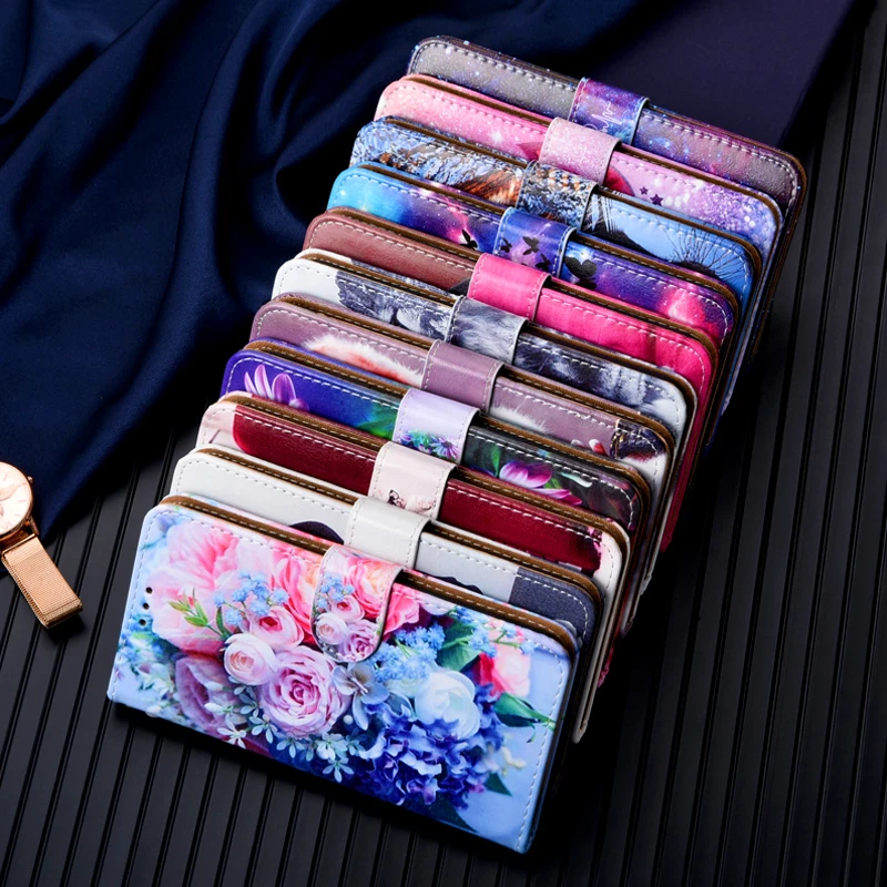 Кожаный чехол-книжка Realme C21 Y C3 C11 C15 для Oppo 8i 7 Pro чехол 6 5 8s 7i C25S C25Y Narzo 50A i 30A |