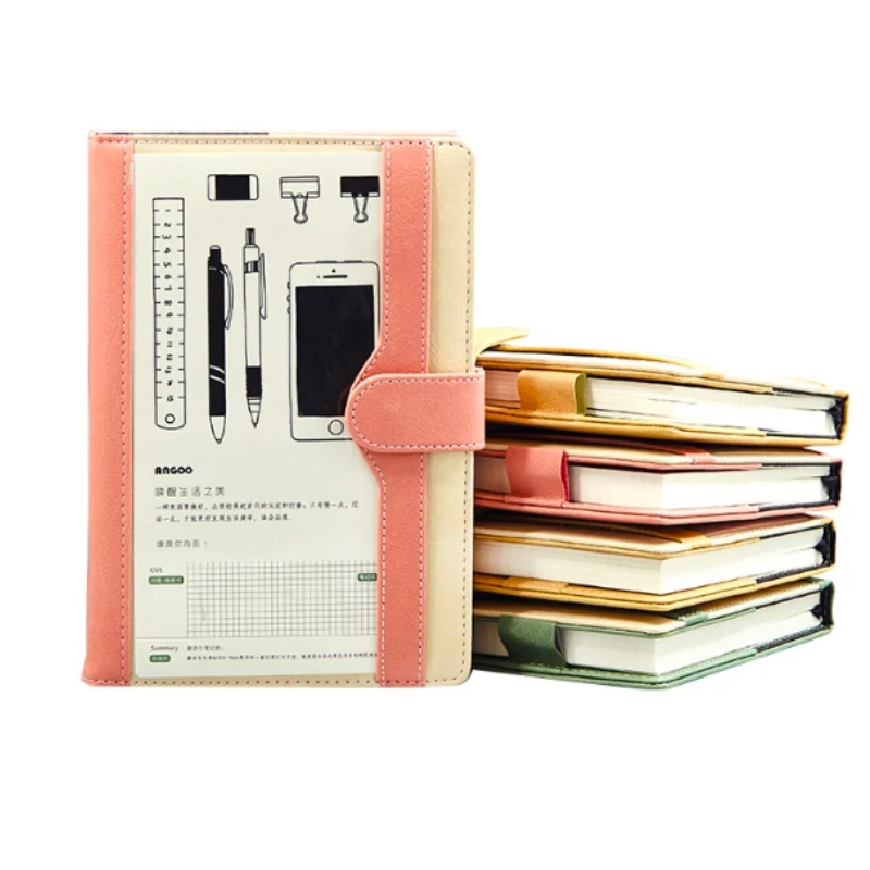 Простой блокнот журнал Обложка для бизнеса А5 дневник планировщик путешествий