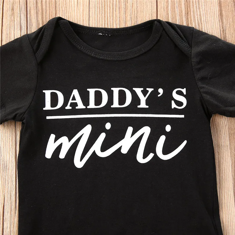 

3Pcs Newborn Baby Girl Clothes Set 2020 Tracksuit Short Sleeve Letter Print Jumpsuit Tops Bow Leopard Print Short Headband 0-18M