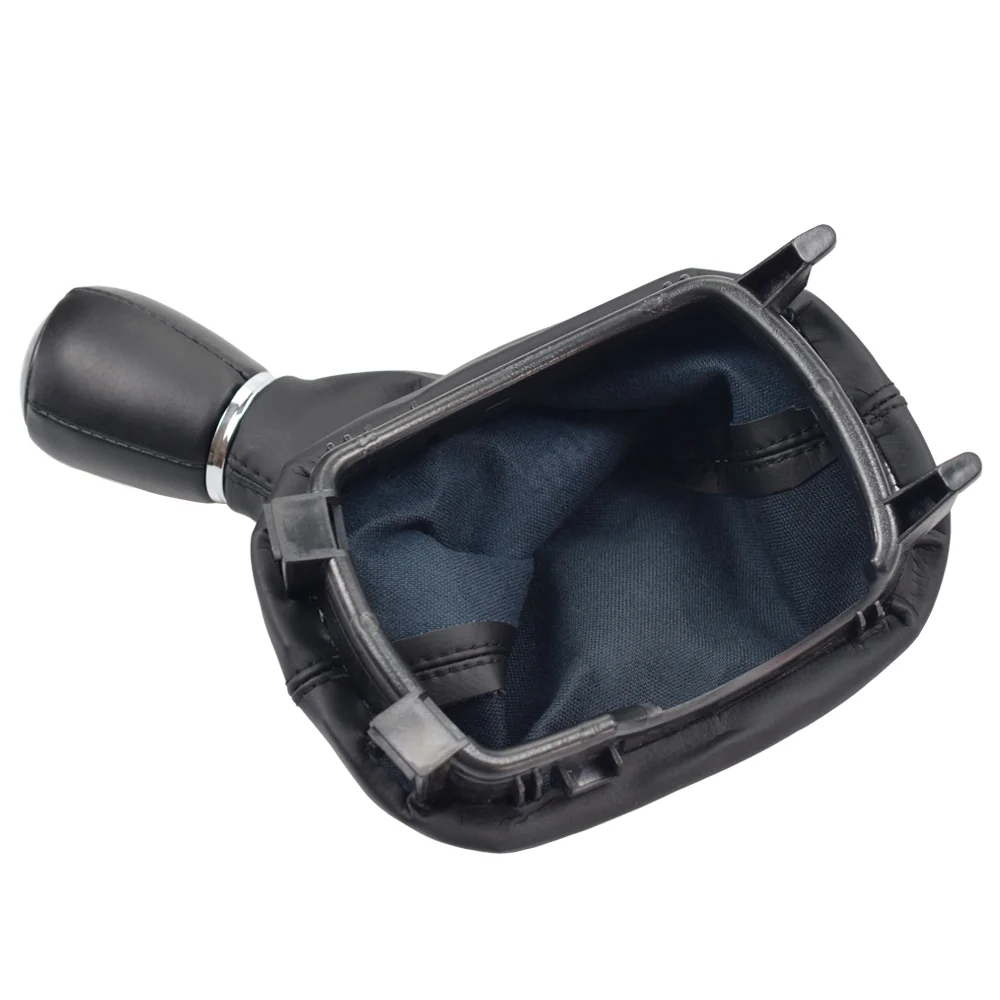 

Manual Gear Shift Lever Knob frame For SEAT LEON I MK1 Leather Gaiter Boot Cover Case Collar Car Accessories