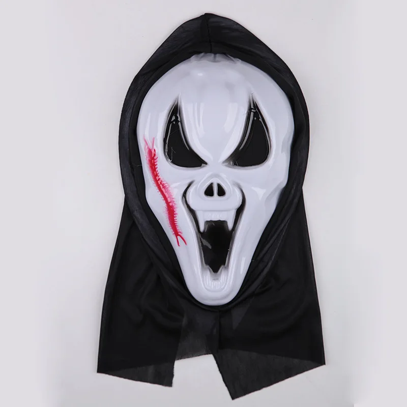 Death Skull Skeleton Mask New Scary Latex Cosplay Masks Creepy Halloween Horror Clown | Дом и сад