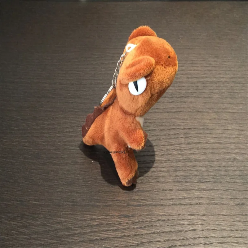 Маленькая плюшевая игрушка 8 см хлопковая набивная кукла динозавра 3 цвета брелок