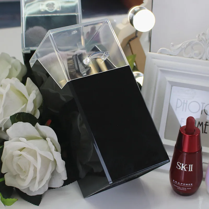 Новый прозрачный акриловый органайзер для макияжа пластиковый держатель