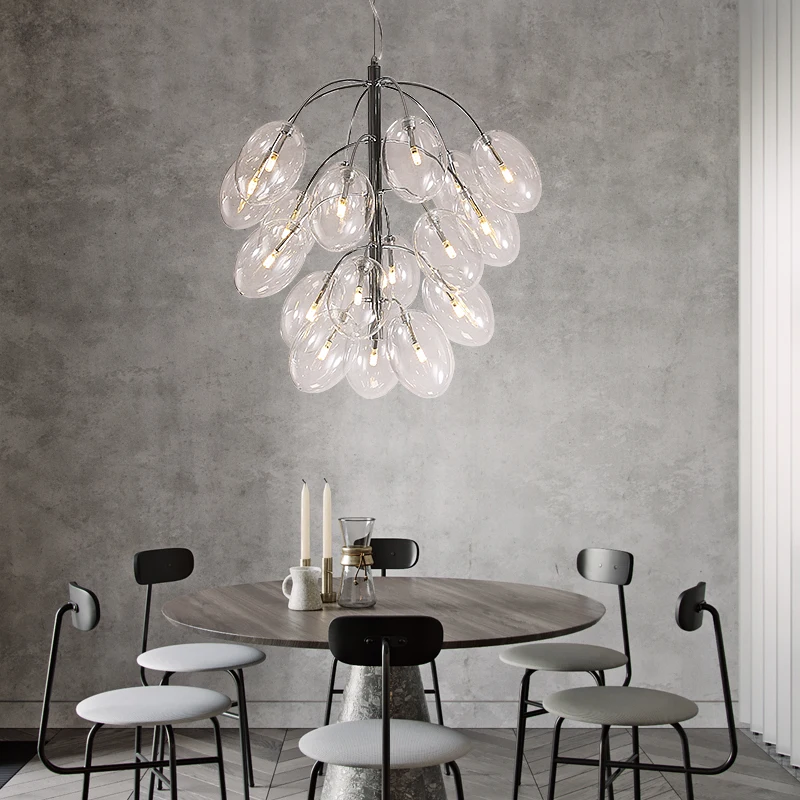 g4 led Cовременные Железные Стеклянные Винограды Светодиодные Лампы.Светодиодные