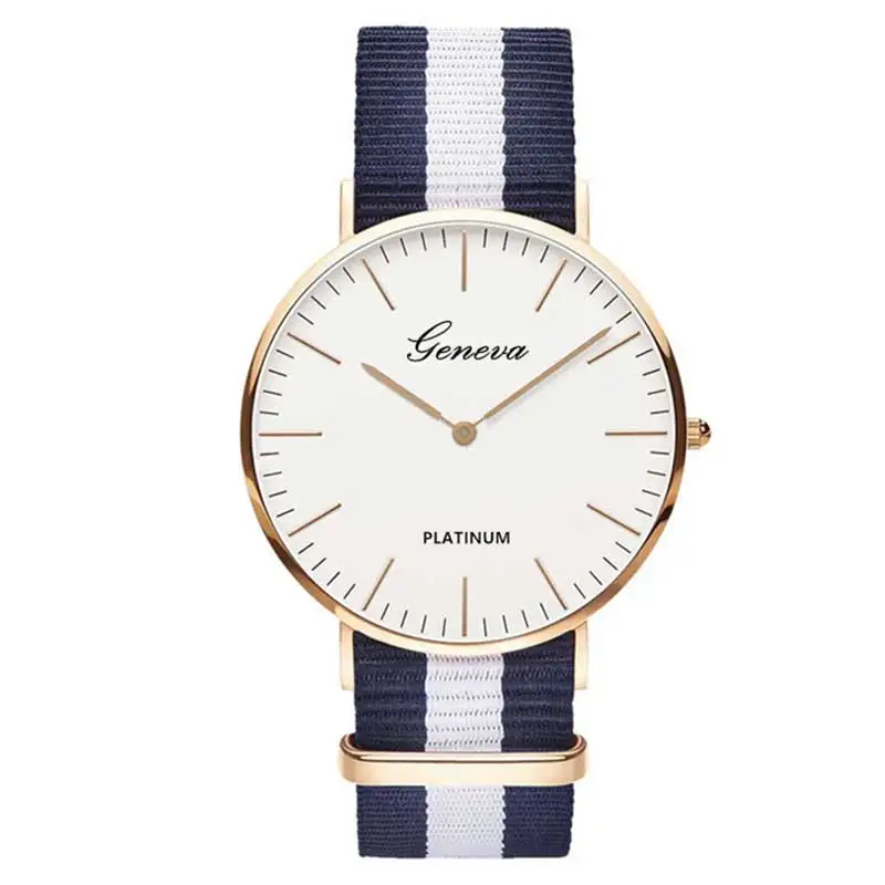2019 hot sale nylon strap style quartz women watch top brand watches fashion casual fashion wrist watch relojes zegarek damski free global shipping