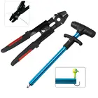 10,2 дюймов многофункциональные рыболовные плоскогубцы ножницы для резки лески и 9,21 дюймов портативная легкая рыболовная приманканабор инструментов для удаления крючков