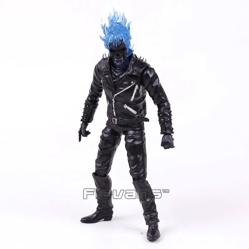 Ghost Rider Johnny Blaze PVC Action Figure Collectible Model Toy images - 6